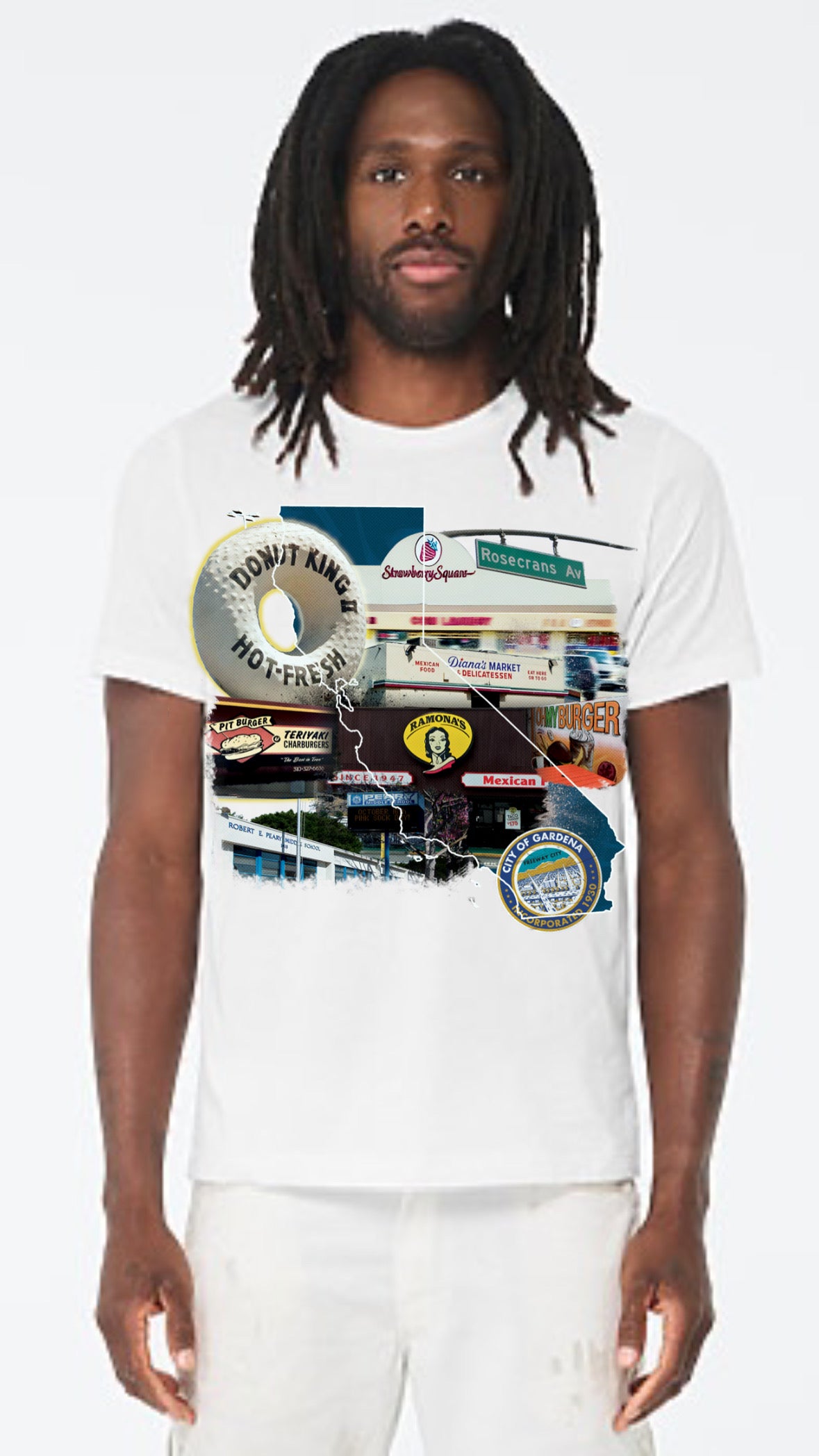 “GARDENA” WHITE