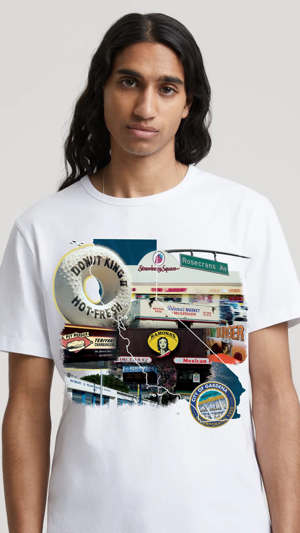 “GARDENA” WHITE