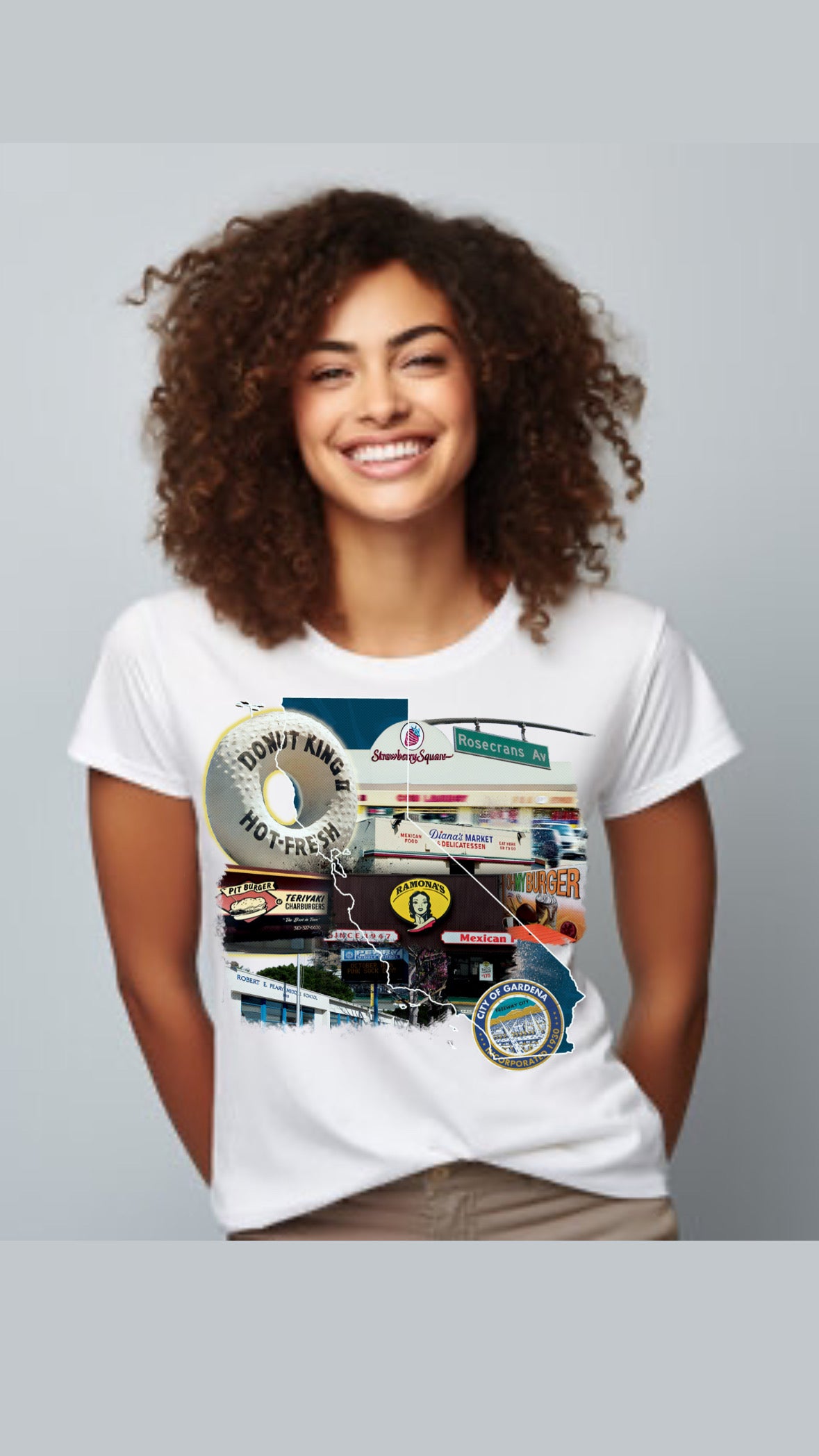 “GARDENA” WHITE