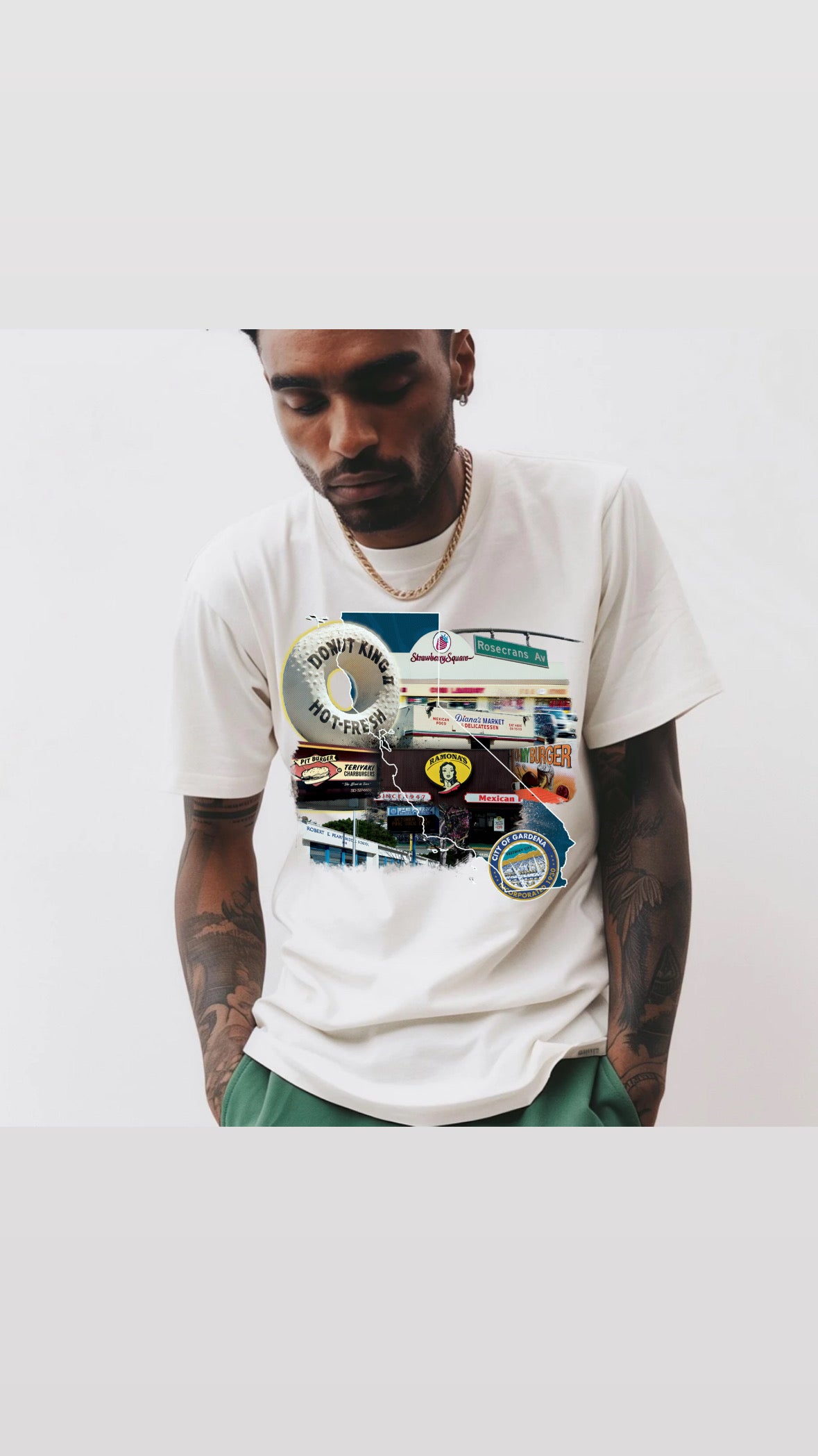 “GARDENA” WHITE