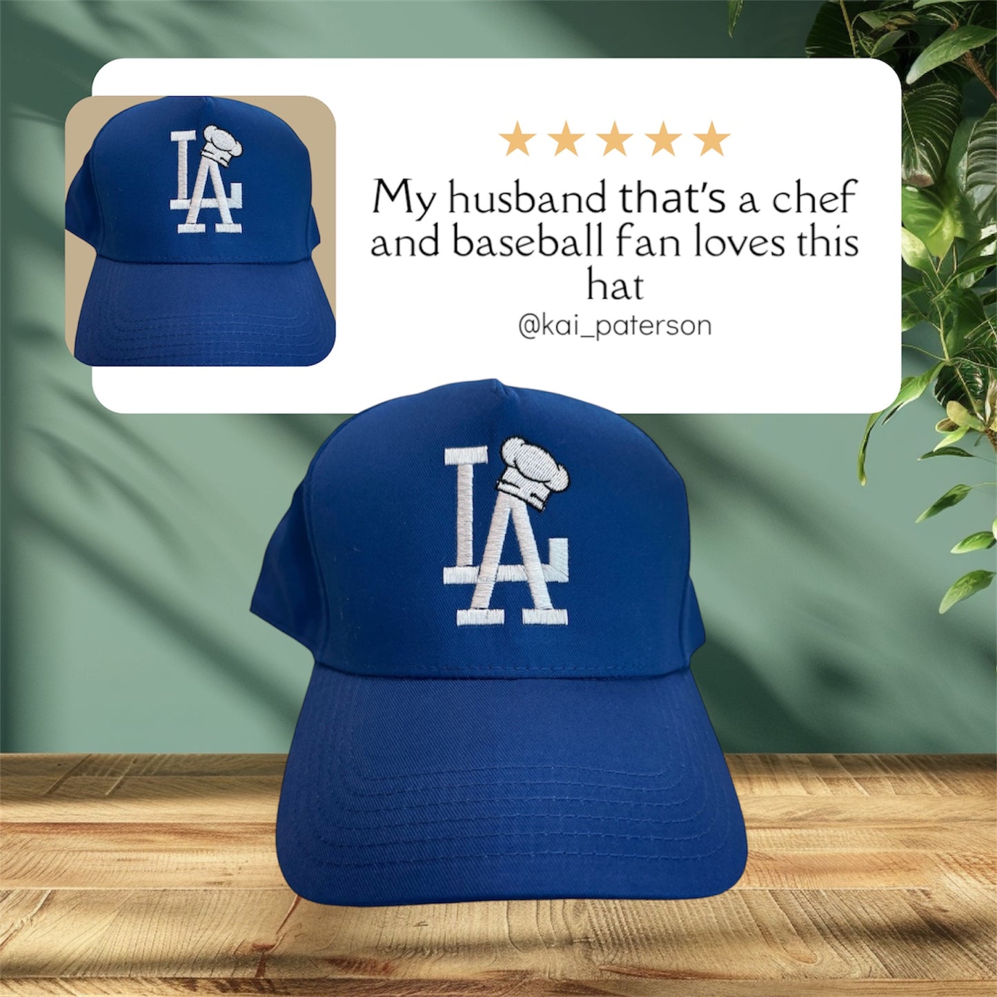 Dodgers “CHEF” Baseball Cap